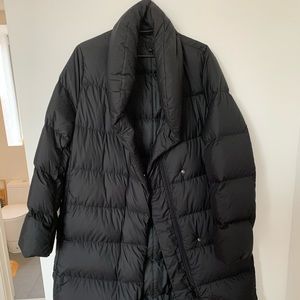 UNIQLO Women's Lightweight Down Stand Collar Coat